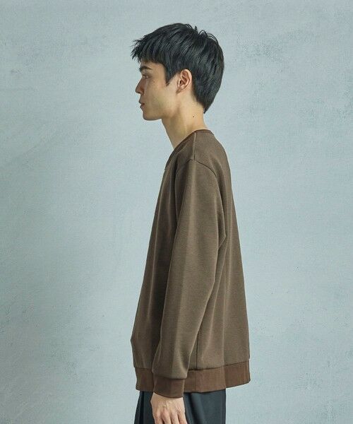 MEN'S BIGI / メンズビギ スウェット | ライトダンボールスウェットロングTシャツ | 詳細10