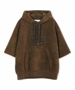 MEN'S BIGI / メンズビギ スウェット | 【50th Anniv . 菊池武夫】WOOL BOA HOODIE