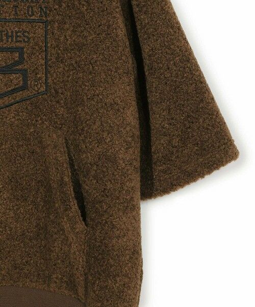 MEN'S BIGI / メンズビギ スウェット | 【50th Anniv . 菊池武夫】WOOL BOA HOODIE | 詳細15