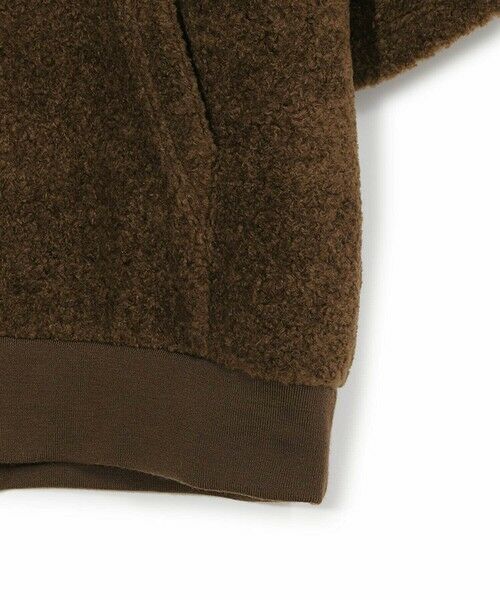 MEN'S BIGI / メンズビギ スウェット | 【50th Anniv . 菊池武夫】WOOL BOA HOODIE | 詳細16