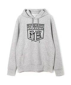 MEN'S BIGI / メンズビギ スウェット | 【50th Anniv . 菊池武夫】LOGO HOODIE