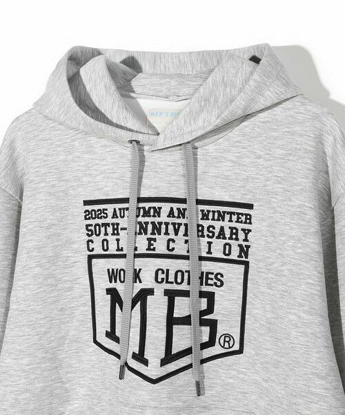 MEN'S BIGI / メンズビギ スウェット | 【50th Anniv . 菊池武夫】LOGO HOODIE | 詳細1