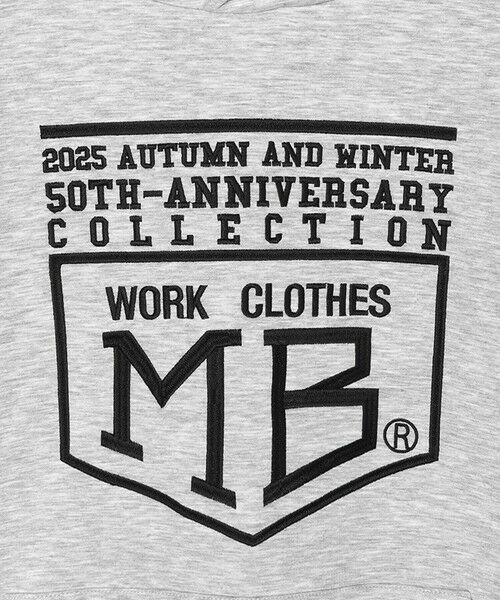 MEN'S BIGI / メンズビギ スウェット | 【50th Anniv . 菊池武夫】LOGO HOODIE | 詳細2