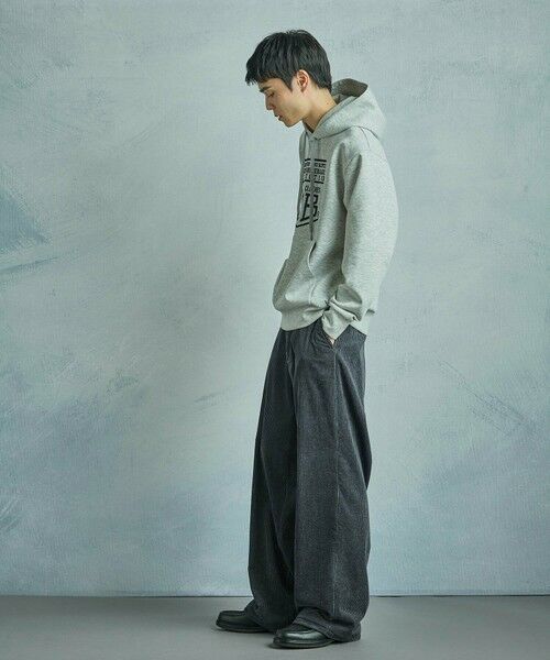 MEN'S BIGI / メンズビギ スウェット | 【50th Anniv . 菊池武夫】LOGO HOODIE | 詳細13