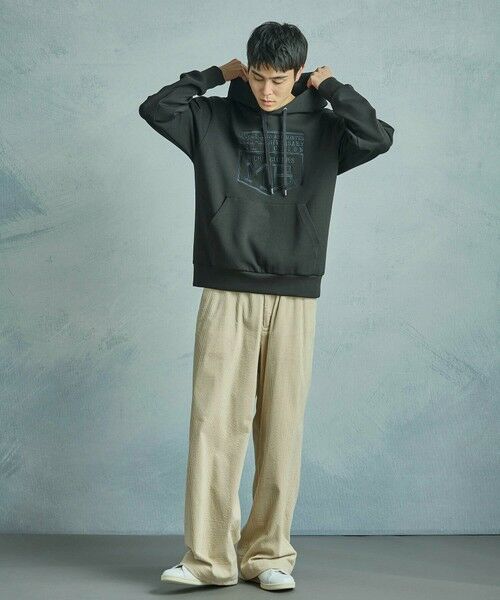 MEN'S BIGI / メンズビギ スウェット | 【50th Anniv . 菊池武夫】LOGO HOODIE | 詳細25