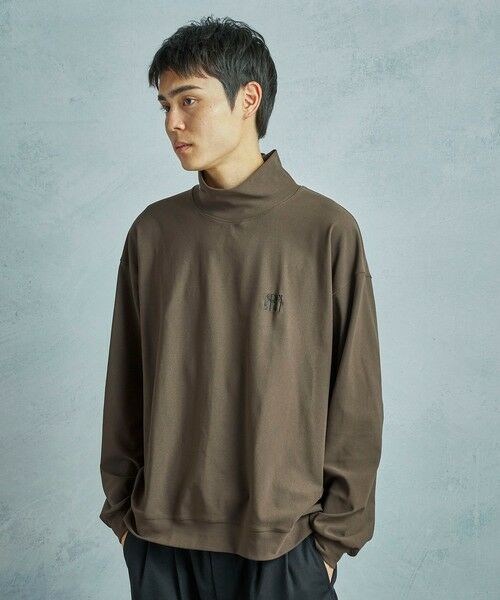 MEN'S BIGI / メンズビギ Tシャツ | 【50th Anniv . 中田 慎介】NYLON TURTLENECK CUT SEW | 詳細8