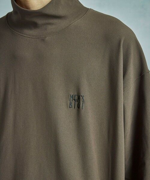 MEN'S BIGI / メンズビギ Tシャツ | 【50th Anniv . 中田 慎介】NYLON TURTLENECK CUT SEW | 詳細9