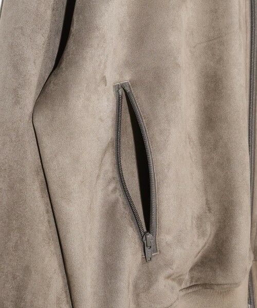 MEN'S BIGI / メンズビギ ブルゾン | 【50th Anniv . 中田 慎介】 SUEDE LIKE/HOUND’S TOOTH TRACK JACKET | 詳細5