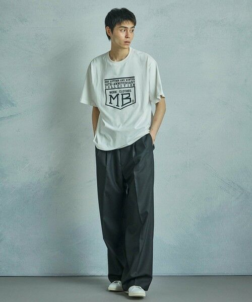 MEN'S BIGI / メンズビギ Tシャツ | 【50th Anniv . 菊池武夫】LOGO T SHIRTS | 詳細4