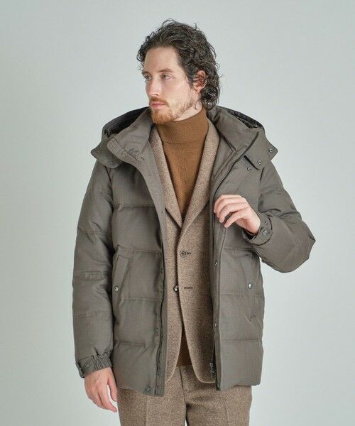 MEN'S BIGI / メンズビギ ブルゾン | TRシャンブレー ダウンジャケット＜撥水加工＞ | 詳細18