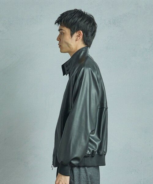MEN'S BIGI / メンズビギ ブルゾン | 【BARACUTA/バラクータ】別注フェイクレザーG9ハリントンジャケット | 詳細13