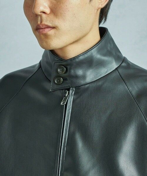 MEN'S BIGI / メンズビギ ブルゾン | 【BARACUTA/バラクータ】別注フェイクレザーG9ハリントンジャケット | 詳細16