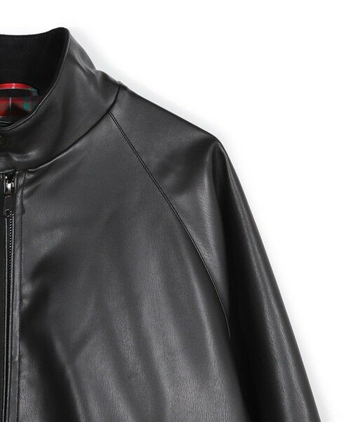 MEN'S BIGI / メンズビギ ブルゾン | 【BARACUTA/バラクータ】別注フェイクレザーG9ハリントンジャケット | 詳細4