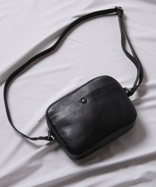 MEN'S BIGI / メンズビギ ショルダーバッグ | 【SEEKER/シーカー×UNIONSTATION別注】牛革ミニショルダーバッグ / カメラバッグ | 詳細2