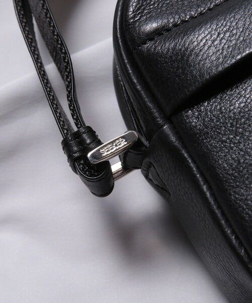 MEN'S BIGI / メンズビギ ショルダーバッグ | 【SEEKER/シーカー×UNIONSTATION別注】牛革ミニショルダーバッグ / カメラバッグ | 詳細5