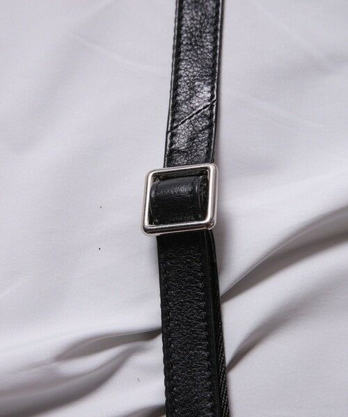 MEN'S BIGI / メンズビギ ショルダーバッグ | 【SEEKER/シーカー×UNIONSTATION別注】牛革ミニショルダーバッグ / カメラバッグ | 詳細6