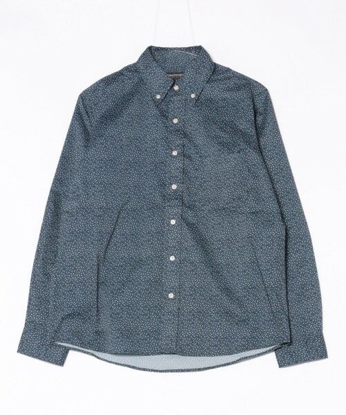 MEN'S BIGI / メンズビギ シャツ・ブラウス | レギュラーフィットクールタッチ フラワープリントシャツ | 詳細1