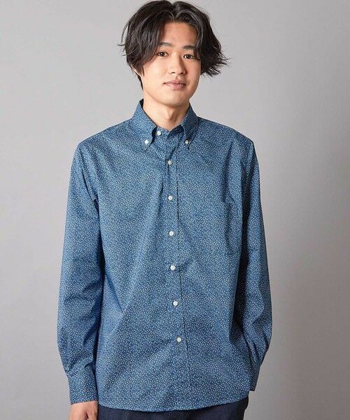 MEN'S BIGI / メンズビギ シャツ・ブラウス | レギュラーフィットクールタッチ フラワープリントシャツ | 詳細2