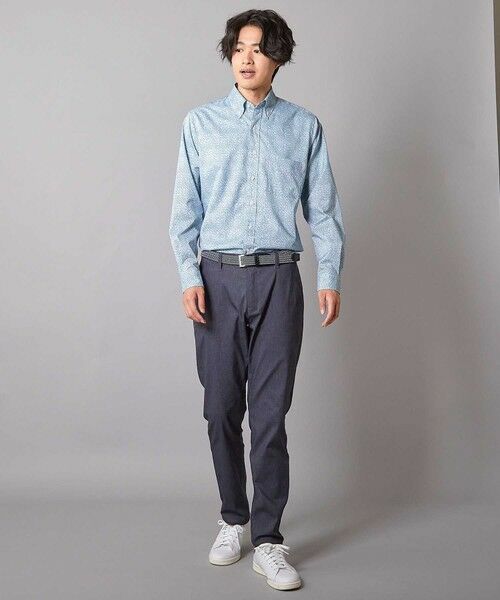 MEN'S BIGI / メンズビギ シャツ・ブラウス | レギュラーフィットクールタッチ フラワープリントシャツ | 詳細12