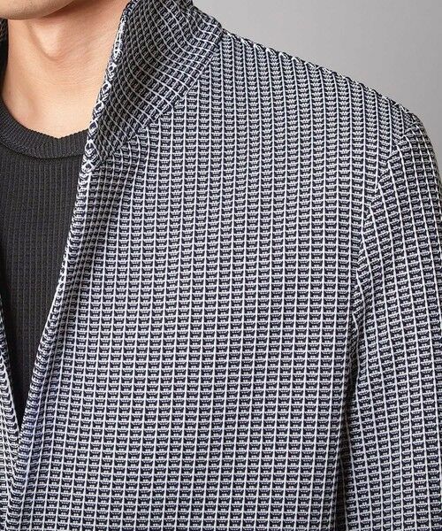 MEN'S BIGI / メンズビギ テーラードジャケット | ポリニットスタンドカラーJKT | 詳細4
