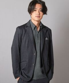 MEN'S BIGI / メンズビギ テーラードジャケット | 【セットアップ着用可】メランジプリントポンチテーラードジャケット