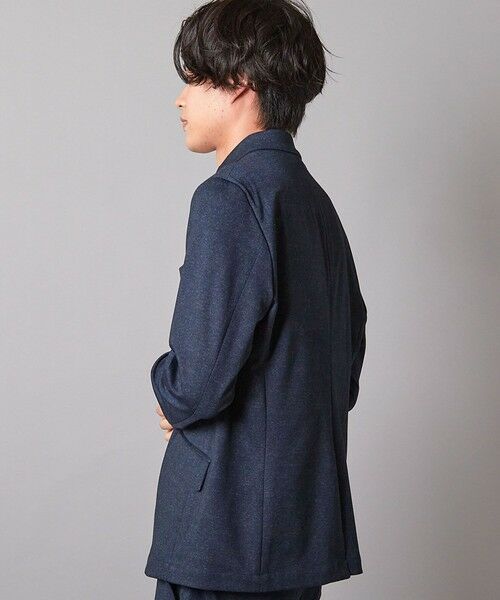 MEN'S BIGI / メンズビギ テーラードジャケット | 【セットアップ着用可】メランジプリントポンチテーラードジャケット | 詳細5