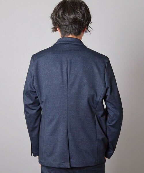 MEN'S BIGI / メンズビギ テーラードジャケット | 【セットアップ着用可】メランジプリントポンチテーラードジャケット | 詳細6