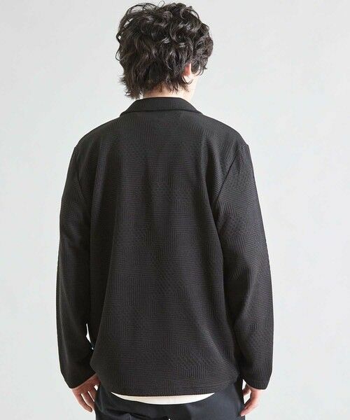 MEN'S BIGI / メンズビギ テーラードジャケット | ニットライクジャガードジャケット | 詳細8