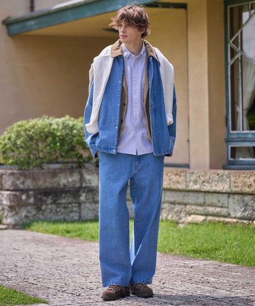 MEN'S BIGI / メンズビギ その他パンツ | WIDE LEG デニムパンツ | 詳細13