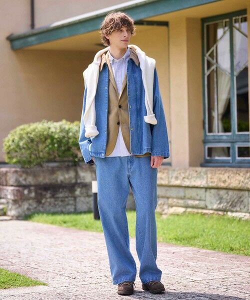 MEN'S BIGI / メンズビギ その他パンツ | WIDE LEG デニムパンツ | 詳細14