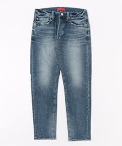 MEN'S BIGI / メンズビギ デニムパンツ | 【RED CARD】Rhythm+ リズムプラス ストレッチ テーパード デニムパンツ