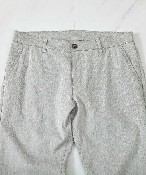 MEN'S BIGI / メンズビギ その他パンツ | ハイパーストレッチ スリムフィット ヘリンボンパンツ | 詳細8