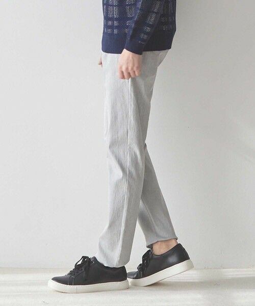 MEN'S BIGI / メンズビギ その他パンツ | ハイパーストレッチ スリムフィット ヘリンボンパンツ | 詳細2