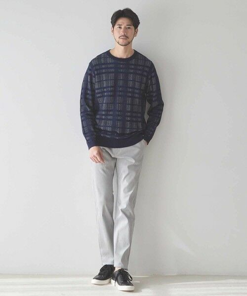 MEN'S BIGI / メンズビギ その他パンツ | ハイパーストレッチ スリムフィット ヘリンボンパンツ | 詳細4