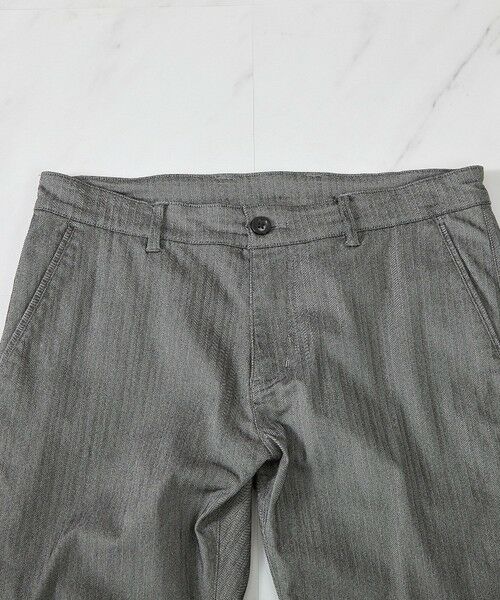MEN'S BIGI / メンズビギ その他パンツ | ハイパーストレッチ スリムフィット ヘリンボンパンツ | 詳細19