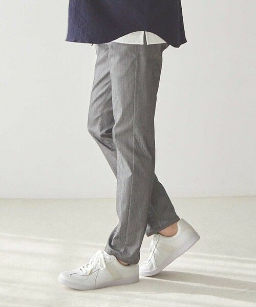 MEN'S BIGI / メンズビギ その他パンツ | ハイパーストレッチ スリムフィット ヘリンボンパンツ | 詳細13