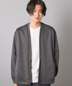 MEN'S BIGI / メンズビギ カーディガン・ボレロ | ポンチピグメントボタンレスカーデ