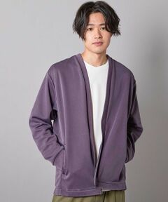 MEN'S BIGI / メンズビギ カーディガン・ボレロ | ポンチピグメントボタンレスカーデ