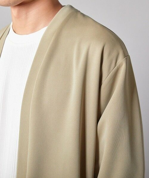 MEN'S BIGI / メンズビギ カーディガン・ボレロ | ポンチピグメントボタンレスカーデ | 詳細4