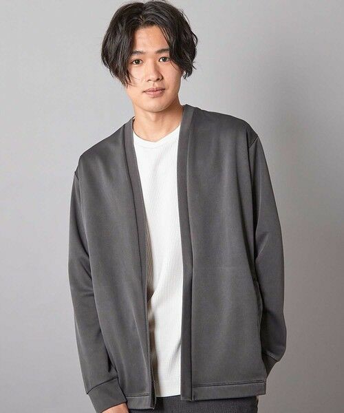 MEN'S BIGI / メンズビギ カーディガン・ボレロ | ポンチピグメントボタンレスカーデ | 詳細7