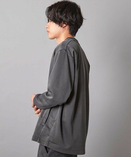 MEN'S BIGI / メンズビギ カーディガン・ボレロ | ポンチピグメントボタンレスカーデ | 詳細8
