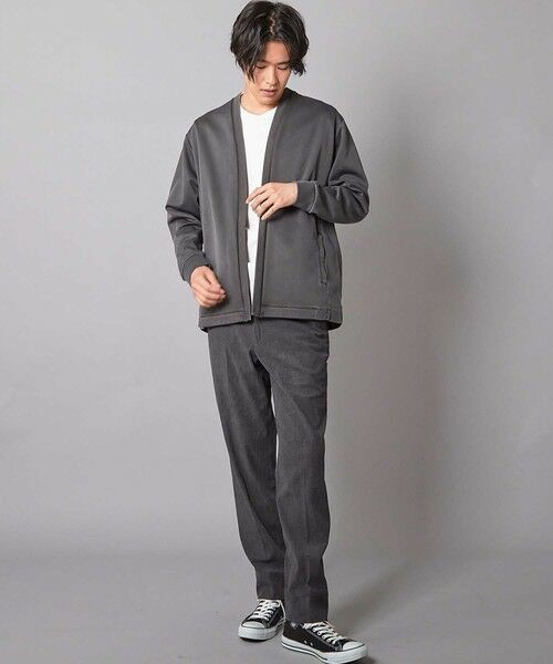 MEN'S BIGI / メンズビギ カーディガン・ボレロ | ポンチピグメントボタンレスカーデ | 詳細11