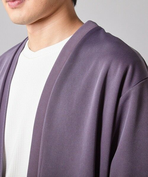 MEN'S BIGI / メンズビギ カーディガン・ボレロ | ポンチピグメントボタンレスカーデ | 詳細15