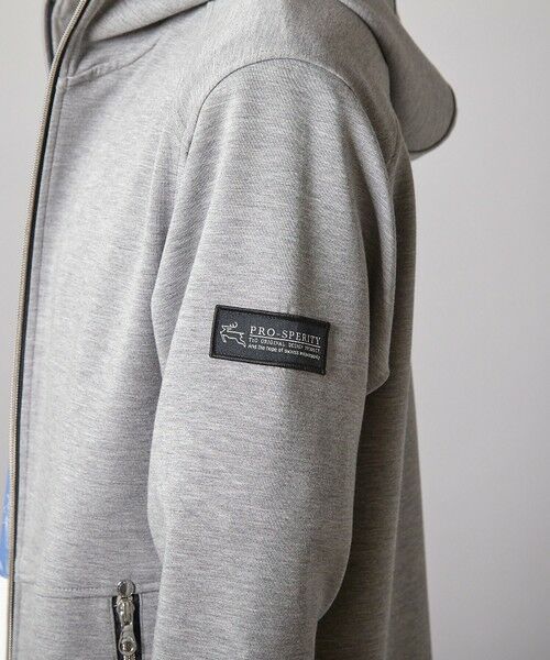 MEN'S BIGI / メンズビギ スウェット | PRO-SPERITY別注 ジップアップ フードブルゾン | 詳細4