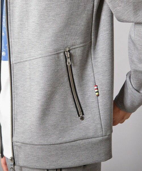 MEN'S BIGI / メンズビギ スウェット | PRO-SPERITY別注 ジップアップ フードブルゾン | 詳細5