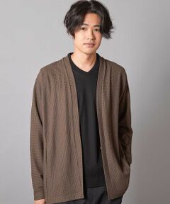 MEN'S BIGI / メンズビギ カーディガン・ボレロ | ウェーブジャガードボタンレスカーデ