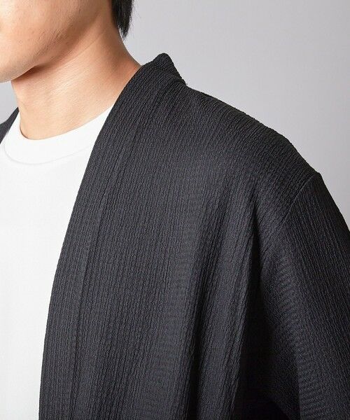 MEN'S BIGI / メンズビギ カーディガン・ボレロ | ウェーブジャガードボタンレスカーデ | 詳細3