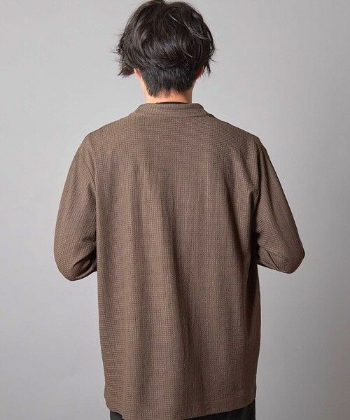 MEN'S BIGI / メンズビギ カーディガン・ボレロ | ウェーブジャガードボタンレスカーデ | 詳細6