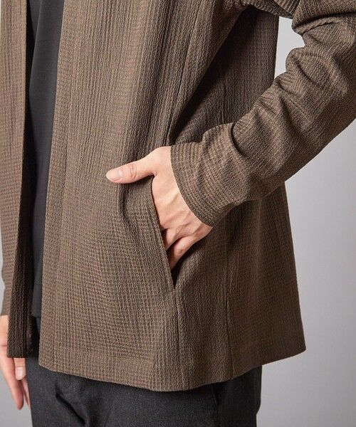 MEN'S BIGI / メンズビギ カーディガン・ボレロ | ウェーブジャガードボタンレスカーデ | 詳細8