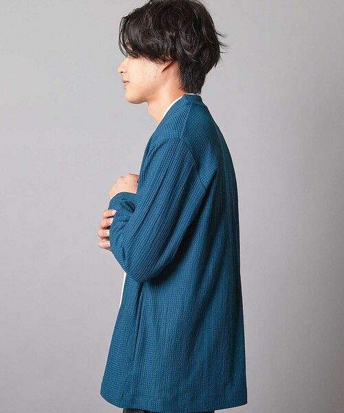 MEN'S BIGI / メンズビギ カーディガン・ボレロ | ウェーブジャガードボタンレスカーデ | 詳細10
